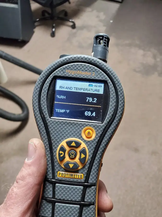 Moisture meter humidity assessment for Fire & Smoke Damage Restoration in Red Lion